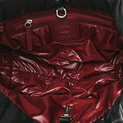 Chanel Nylon Quilted Small Coco Cocoon Tote Black 5 of 8