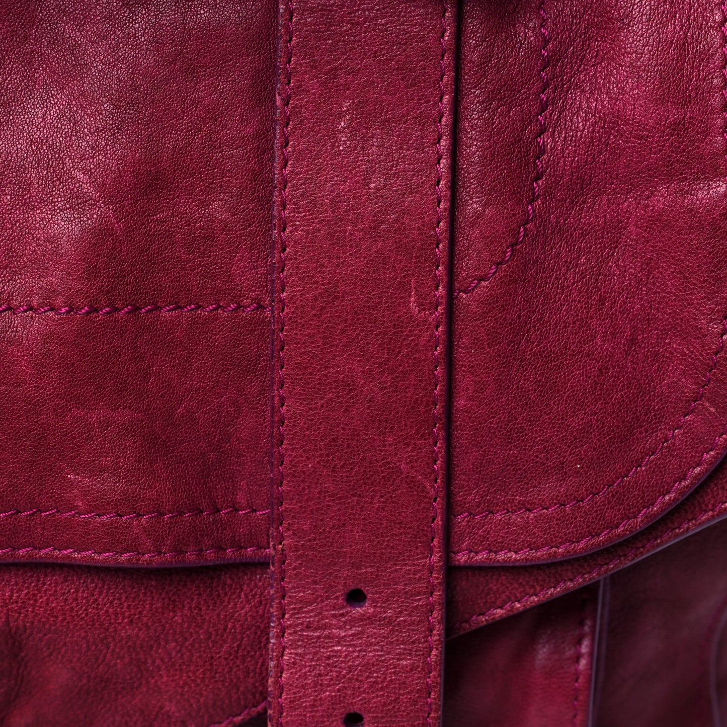 Lambskin Large PS1 Satchel Orchid