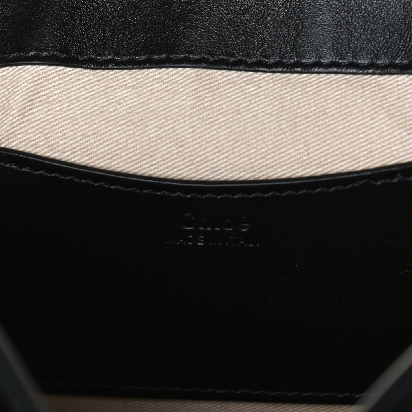 Calfskin Small Tess Bag Black