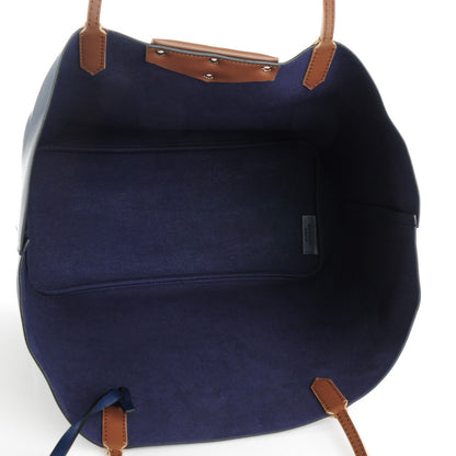 Givenchy Calfskin Large Antigona Tote Navy Beige 4 of 8