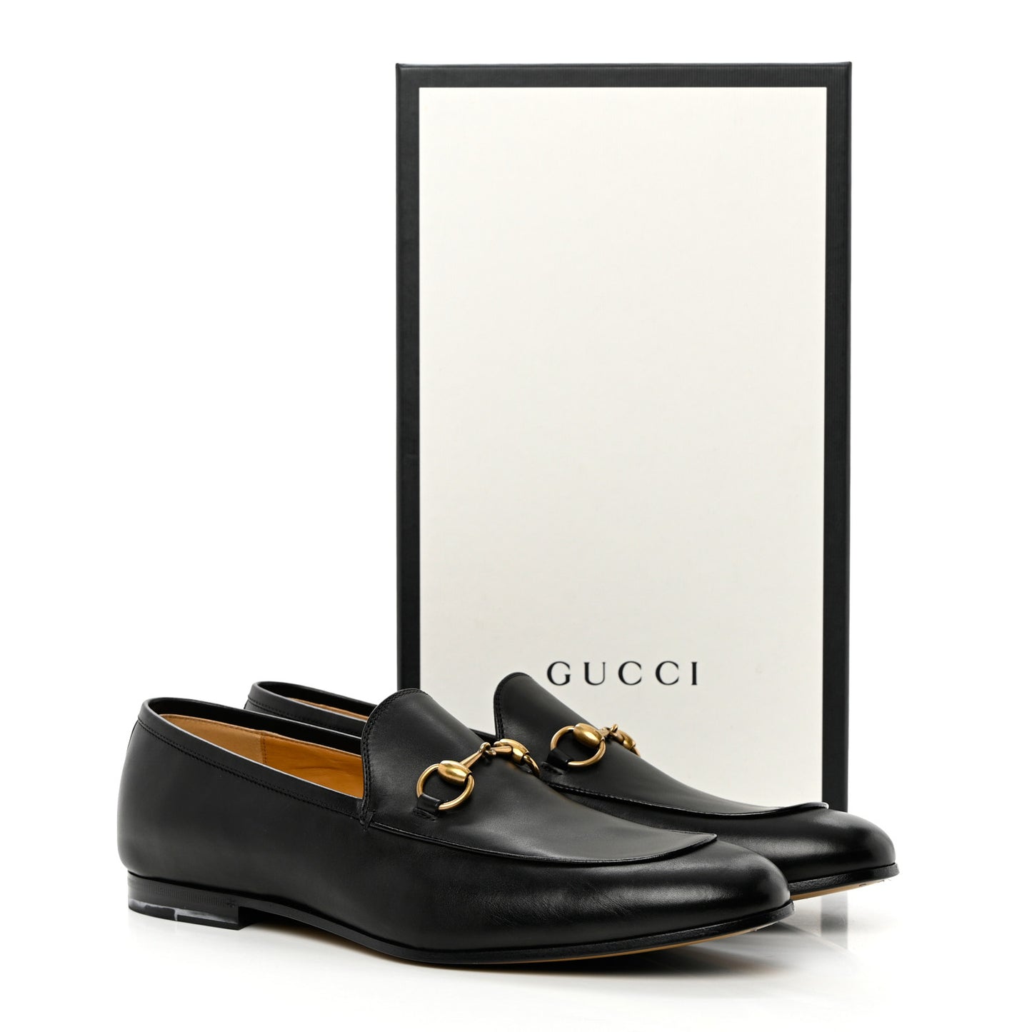 Calfskin Horsebit Mens Jordaan Loafers 10.5 Black