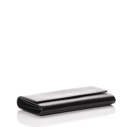 Celine Smooth Calfskin Large Flap Wallet Black 4 of 12