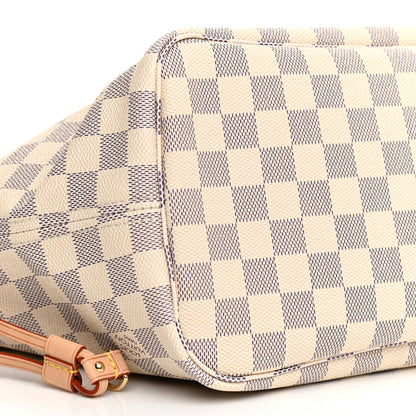 Louis Vuitton Damier Azur Neo Neverfull MM Rose Ballerine 12 of 17