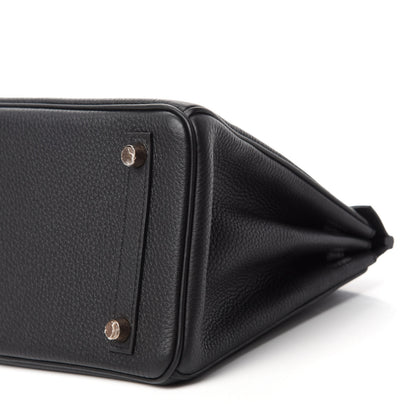 Hermes Togo Birkin 25 Black 7 of 11