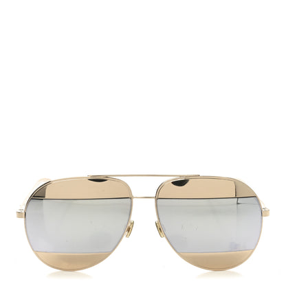 Christian Dior Split 1 Aviator Sunglasses Gold 2 of 6