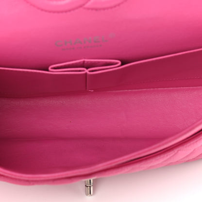 Chanel Caviar Quilted Medium Double Flap Dark Pink 5 of 14