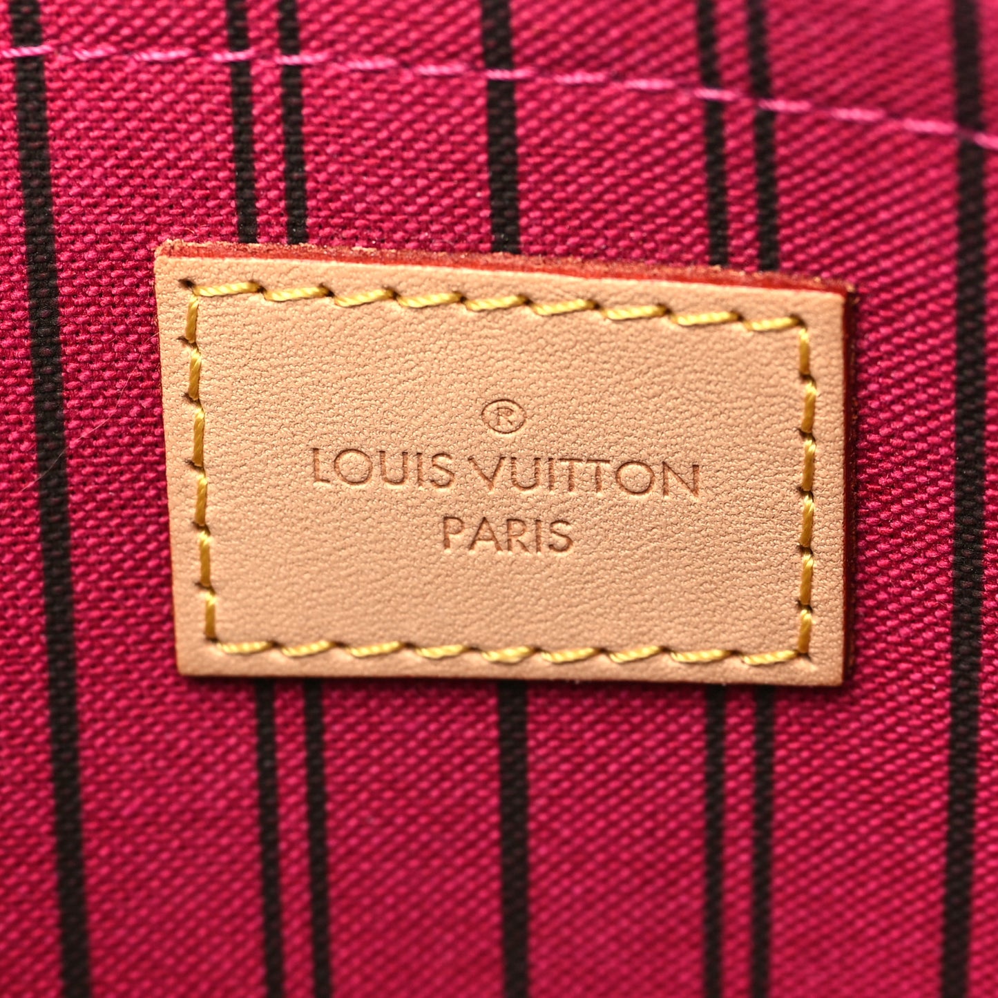 Monogram Neverfull MM GM Pochette Pivoine