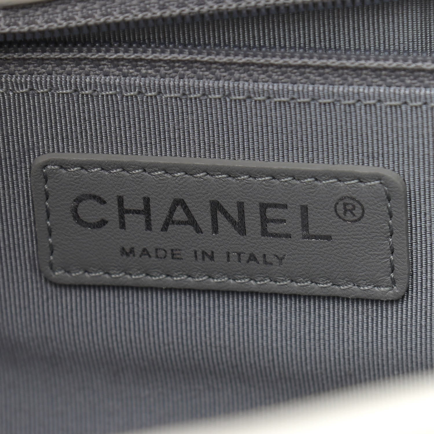 Chanel Calfskin Cerf Executive Shopper Tote White 7 of 14