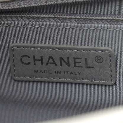 Chanel Calfskin Cerf Executive Shopper Tote White 7 of 14