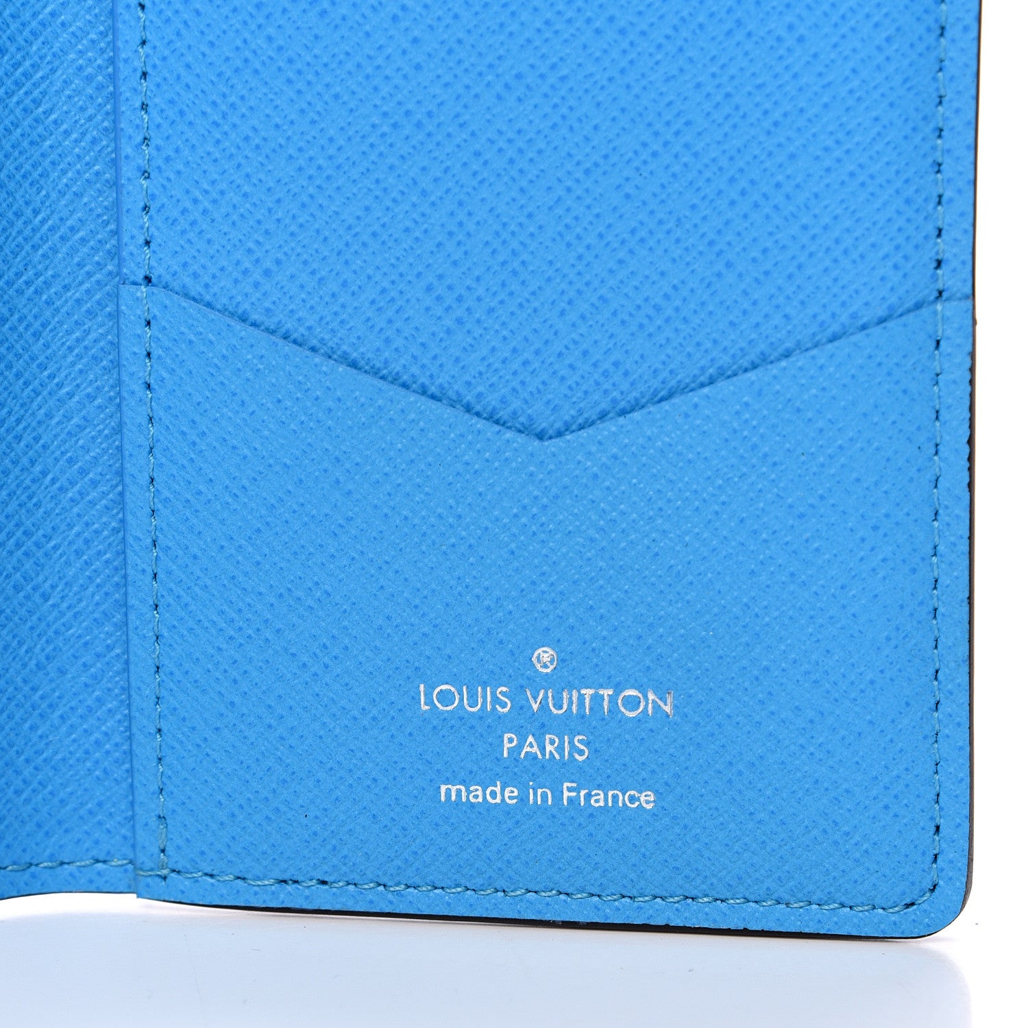 Louis Vuitton Taigarama Pocket Organizer NM Blue Lagoon 5 of 7