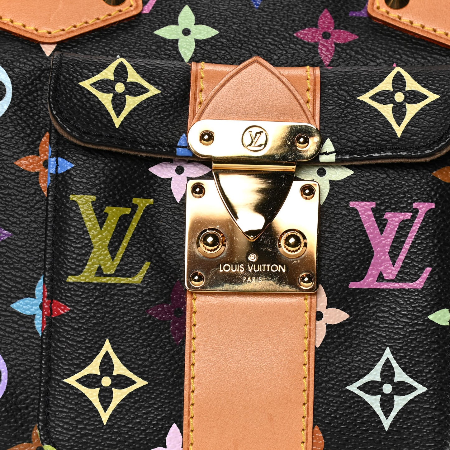 Monogram Multicolor Speedy 30 Black