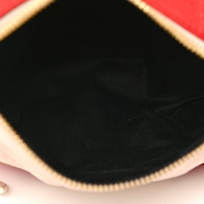 Givenchy Sugar Goatskin Tri-color Mini Pandora Red Pink Blue 13 of 17