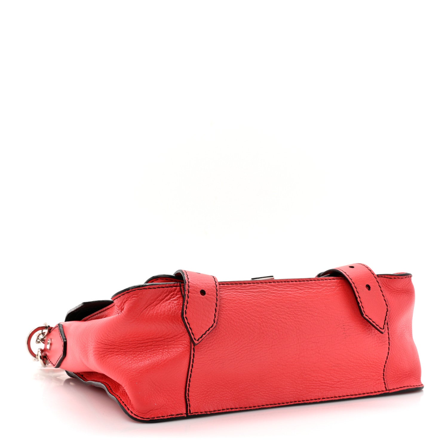 Proenza Schouler Grainy Calfskin Tiny PS1 Satchel Geranium 4 of 14
