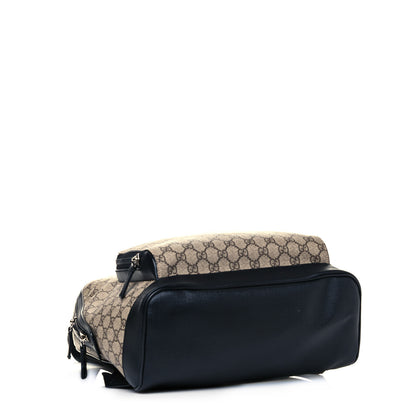 Gucci GG Supreme Monogram Medium Backpack Black 4 of 12