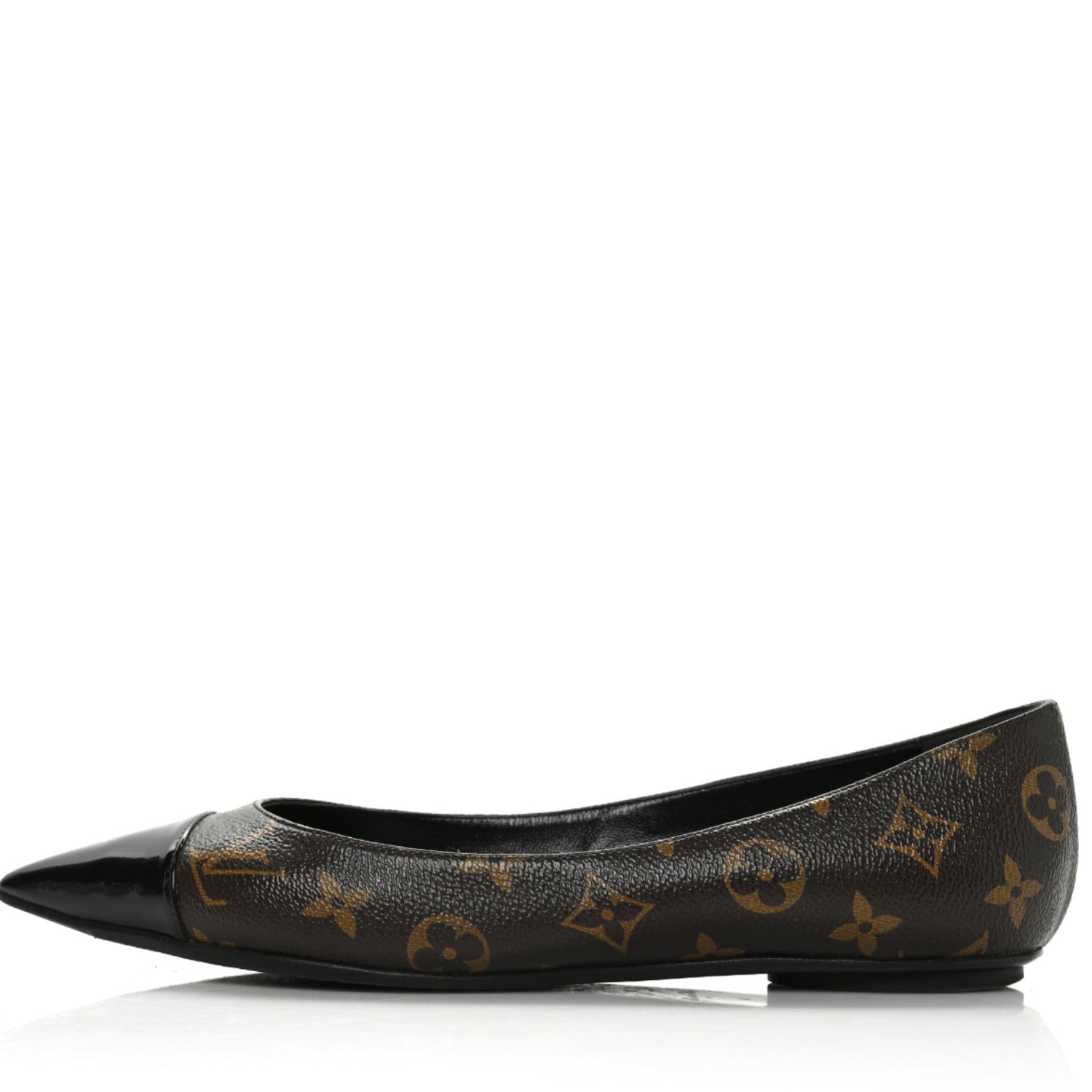 Louis Vuitton Patent Monogram Fetish Ballerina Flats 41 1 of 9