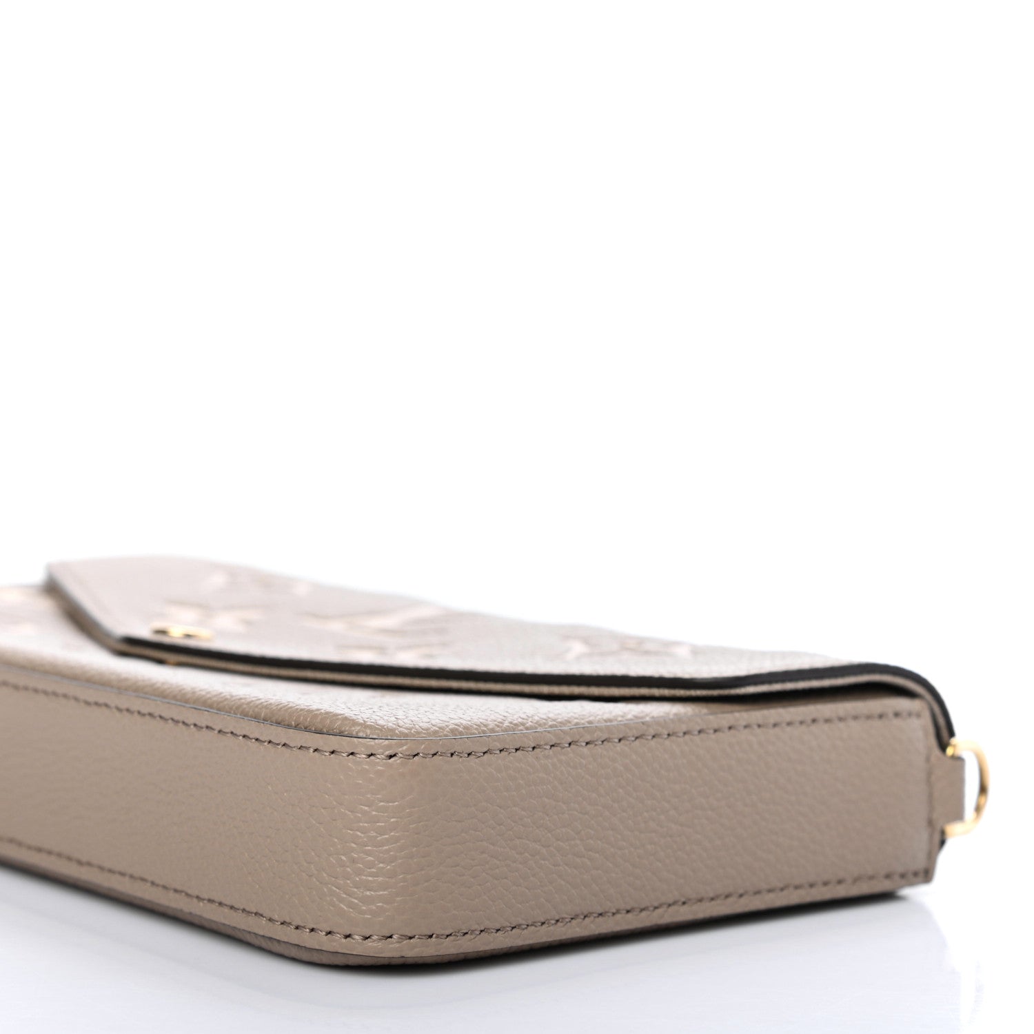 Louis Vuitton Empreinte Monogram Giant Felicie Pochette Tourterelle Creme 11 of 11