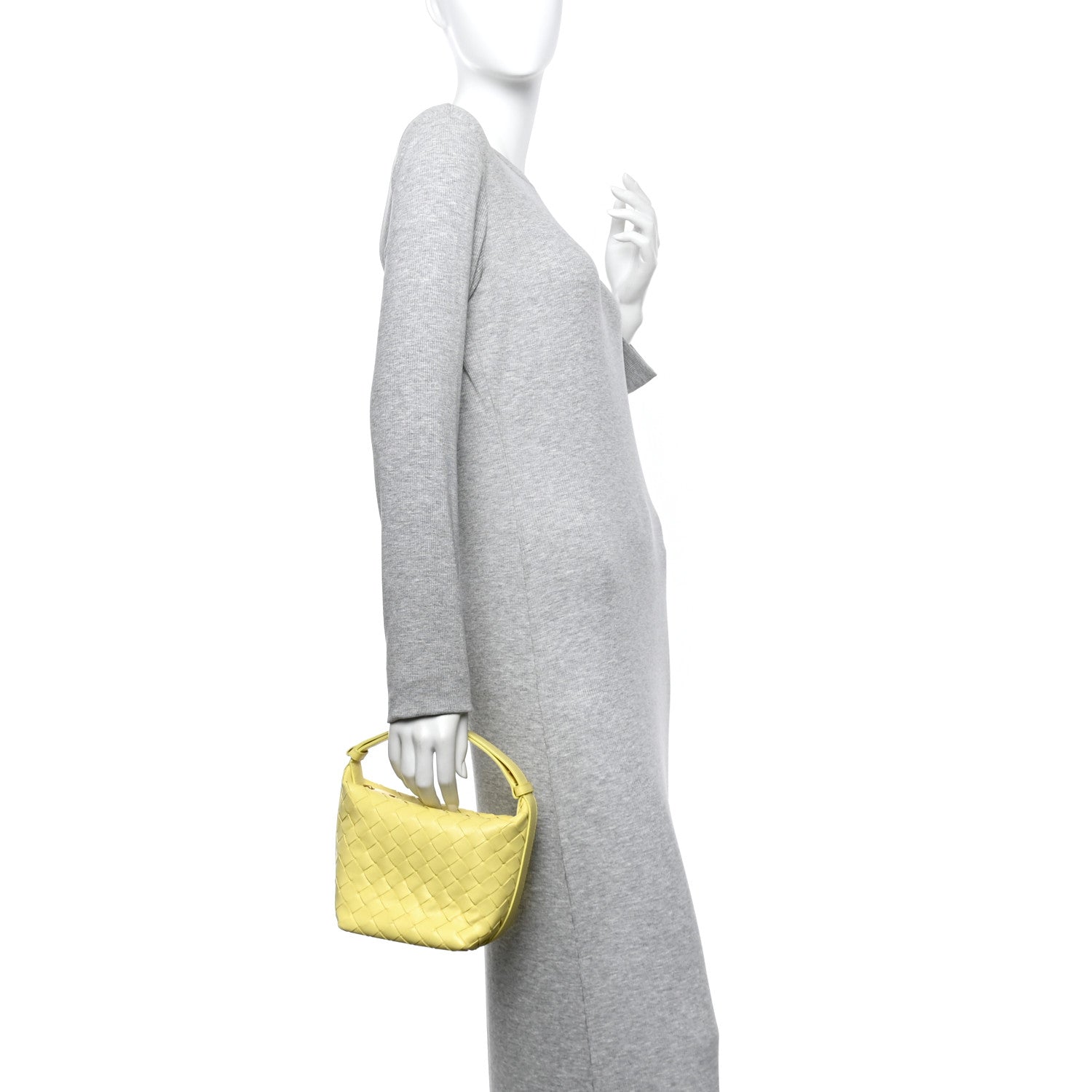 Bottega Veneta Calfskin Nappa Intrecciato Candy Wallace Sherbert 2 of 13