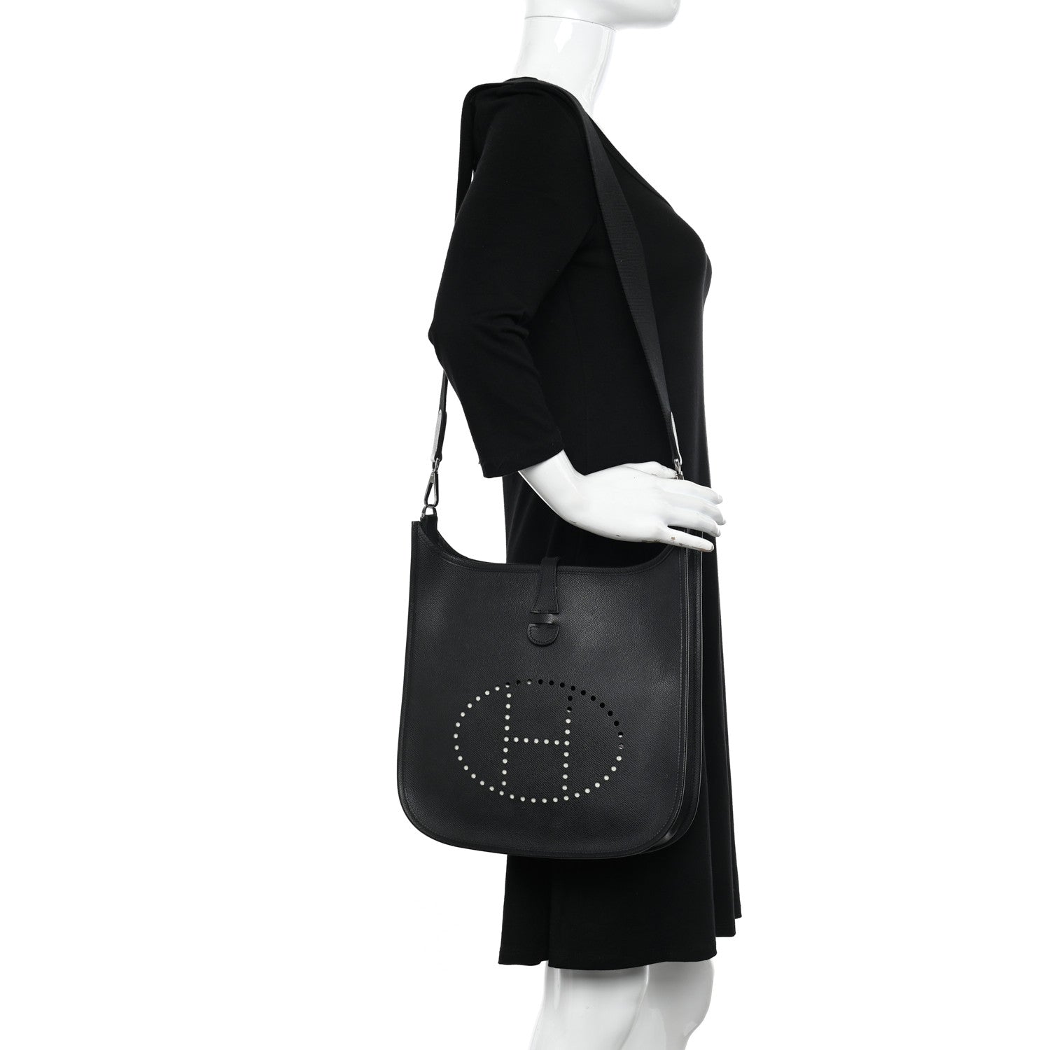 Hermes Epsom Evelyne PM Black 2 of 10