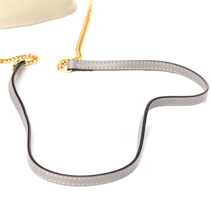 Chloe Shiny Calfskin Goatskin Mini Aby Bi-Color Bucket Light Eucalyptus 14 of 14