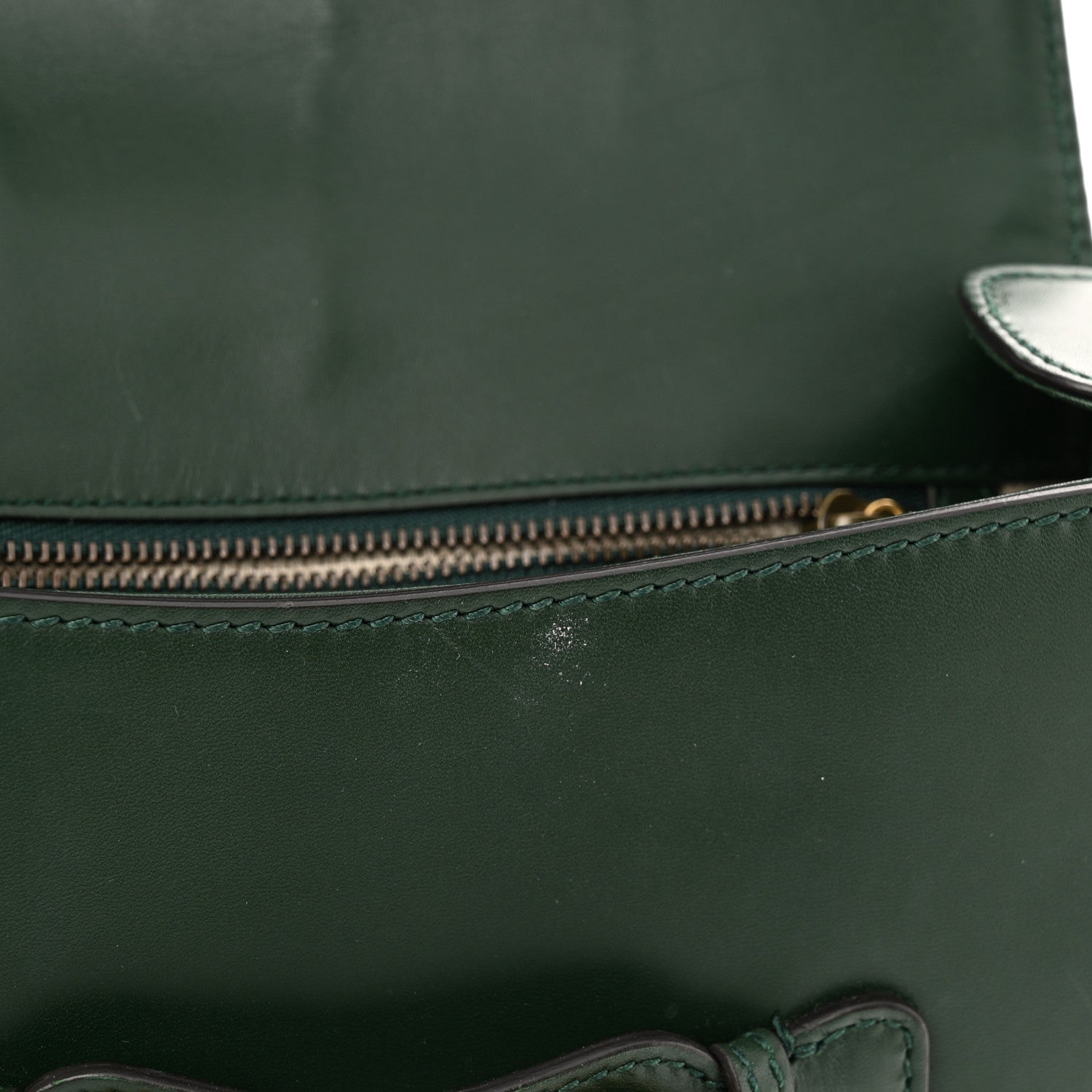 Gucci Calfskin Medium Lady Web Shoulder Bag Green 13 of 13