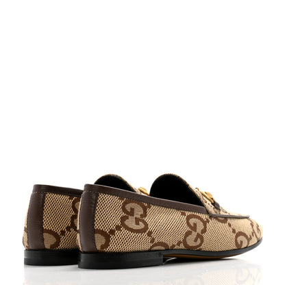 Gucci Canvas GG Monogram Horsebit Womens Jordaan Loafers 36.5 4 of 10