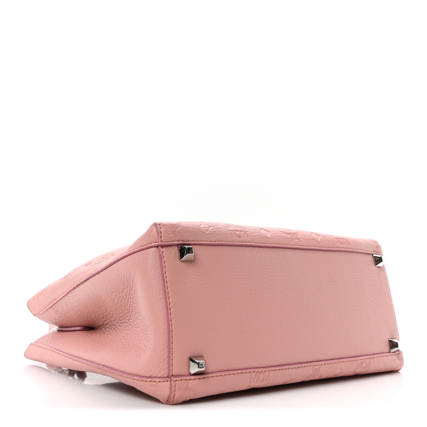 Calfskin Ottomar Monogram Sarah Medium Hobo Pink Blush