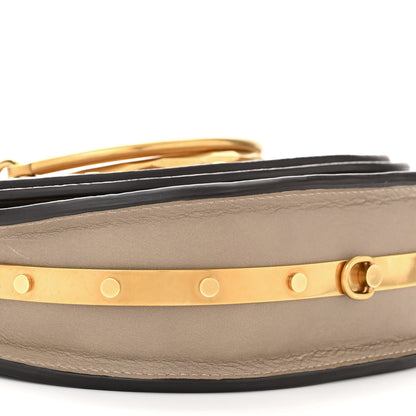 Chloe Calfskin Small Nile Bracelet Minaudiere Bag Motty Grey 8 of 10