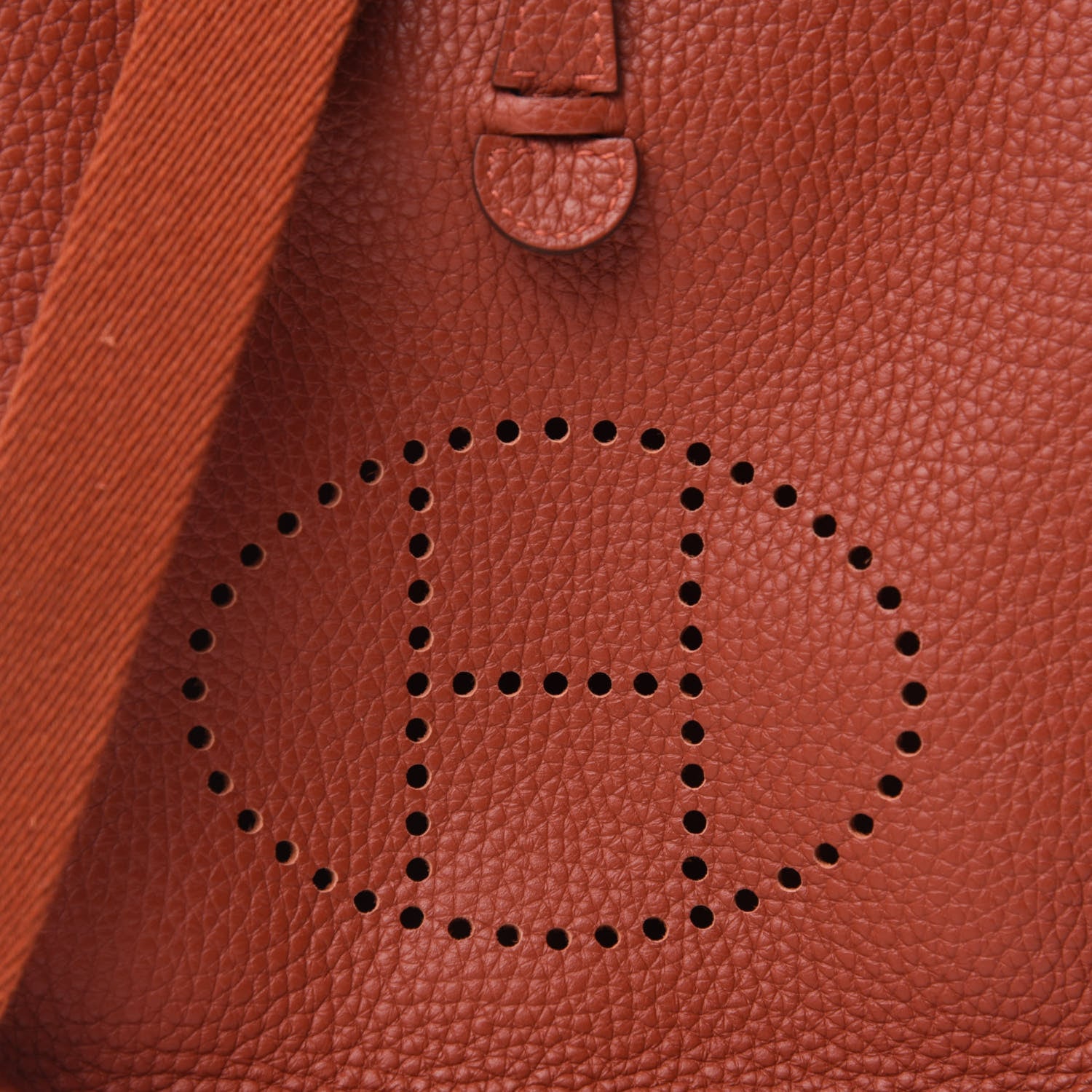 Hermes Taurillon Clemence Evelyne TPM Cuivre 10 of 10