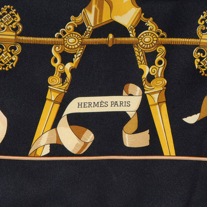 Hermes Silk Copeaux Scarf 90 4 of 5