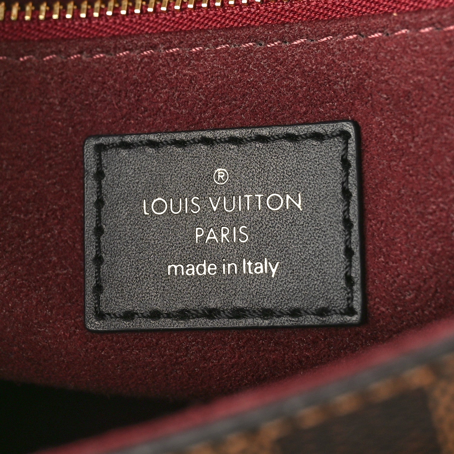 Louis Vuitton Damier Ebene Vavin PM Bordeaux 6 of 8