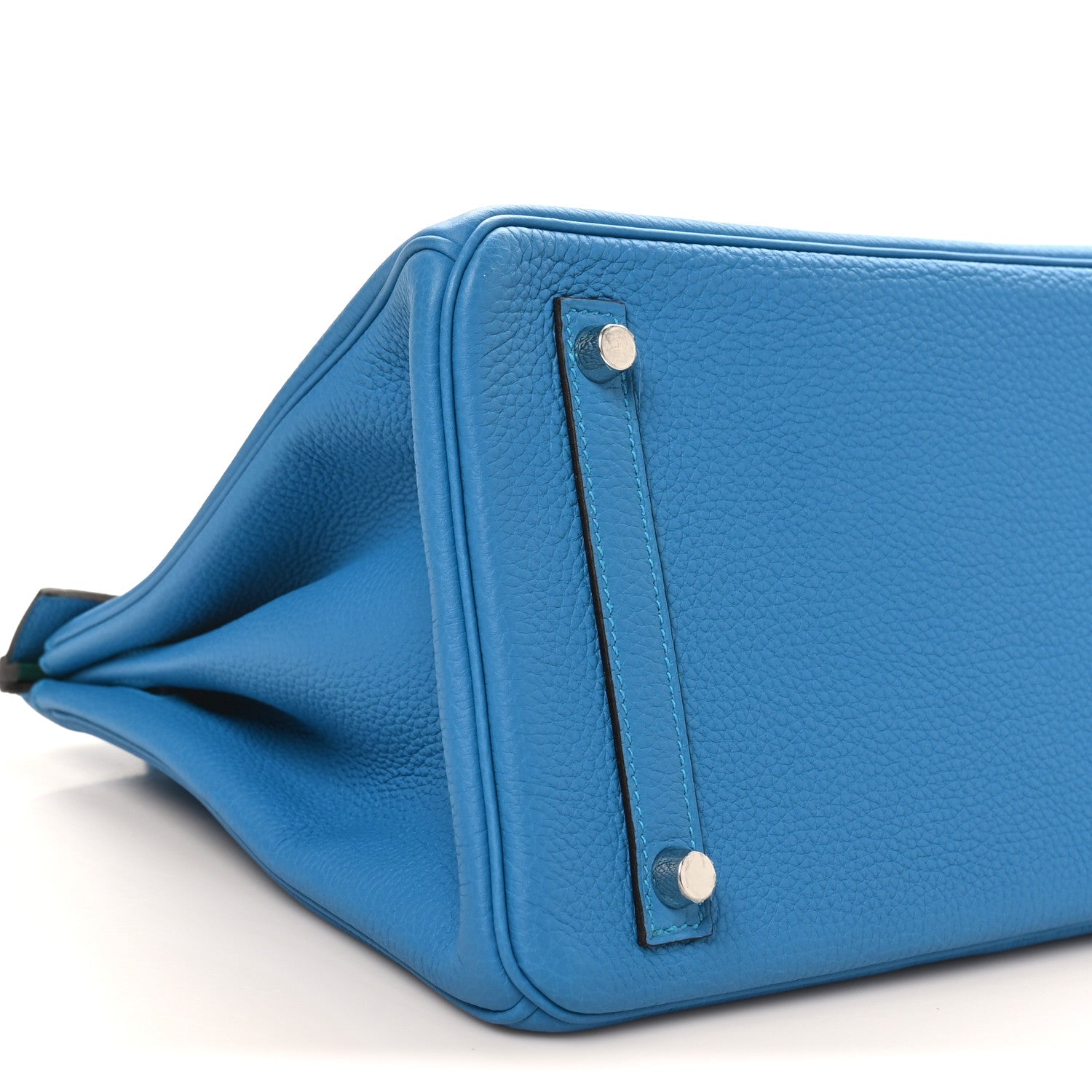 Hermes Togo Verso Birkin 30 Bleu Zanzibar Malachite 8 of 9