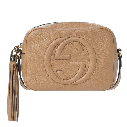 Gucci Pebbled Calfskin Small Soho Disco Bag Camelia 1 of 10