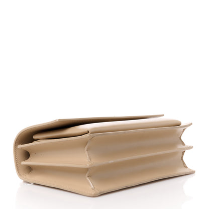 Saint Laurent Calfskin Medium Monogram Sunset Dark Beige 4 of 13