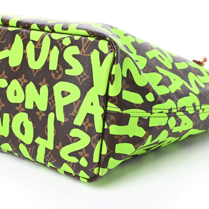 Louis Vuitton Monogram Graffiti Neverfull GM Green 9 of 9