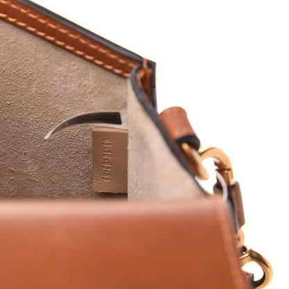 Chloe Calfskin Suede Medium Nile Bracelet Bag Caramel 7 of 10