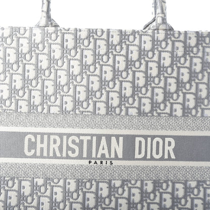 Christian Dior Oblique Large Book Tote Grey 7 of 9