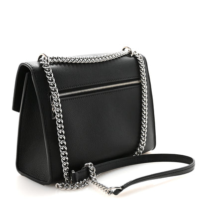 Louis Vuitton Soft Calfskin My Lockme Chain Bag BB Black 4 of 10