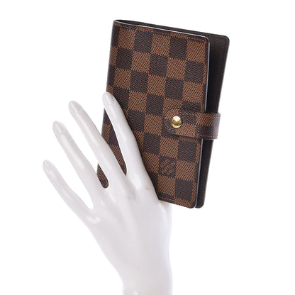 Louis Vuitton Damier Ebene Small Ring Agenda Cover 2 of 7