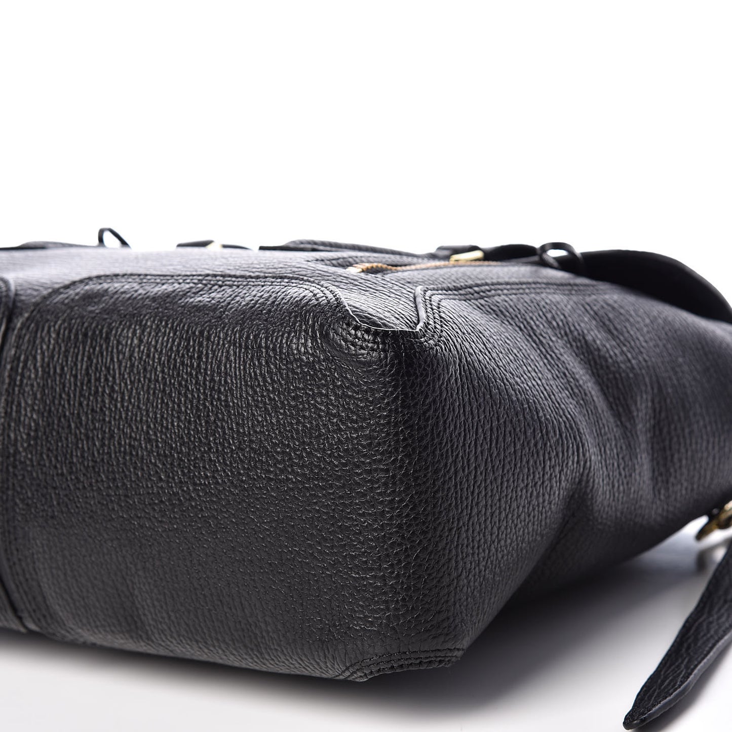 3.1 Textured Calfskin Large Pashli Satchel Black