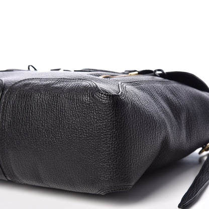 3.1 Phillip Lim 3.1 Textured Calfskin Large Pashli Satchel Black 6 of 9