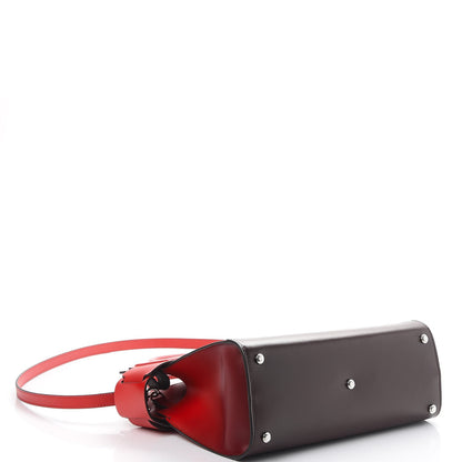 Givenchy Smooth Calfskin Small Degrade Horizon Satchel Red Black 5 of 7
