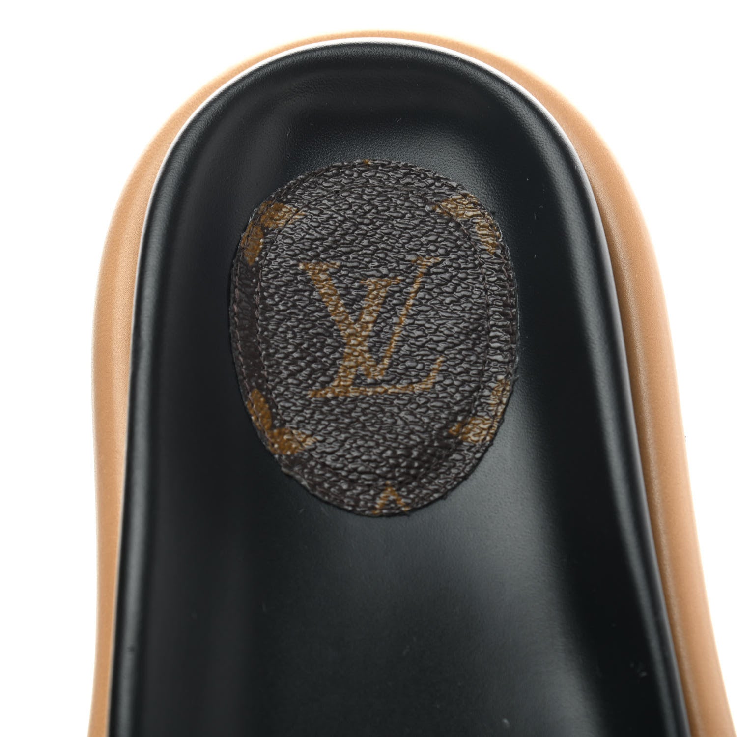 Louis Vuitton Nylon Monogram Womens Pool Pillow Comfort Mule 42 Cacao Brown 7 of 8