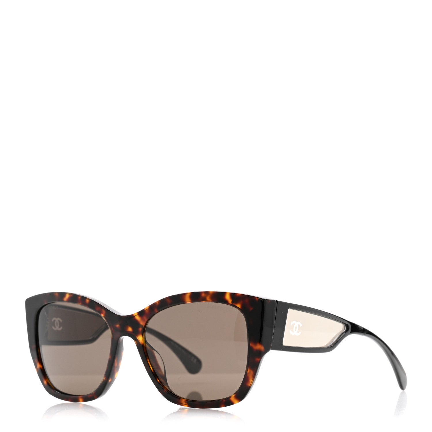 Chanel Acetate Butterfly Sunglasses 5429-A Dark Tortoise 1 of 9