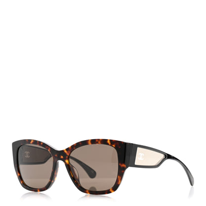 Chanel Acetate Butterfly Sunglasses 5429-A Dark Tortoise 1 of 9