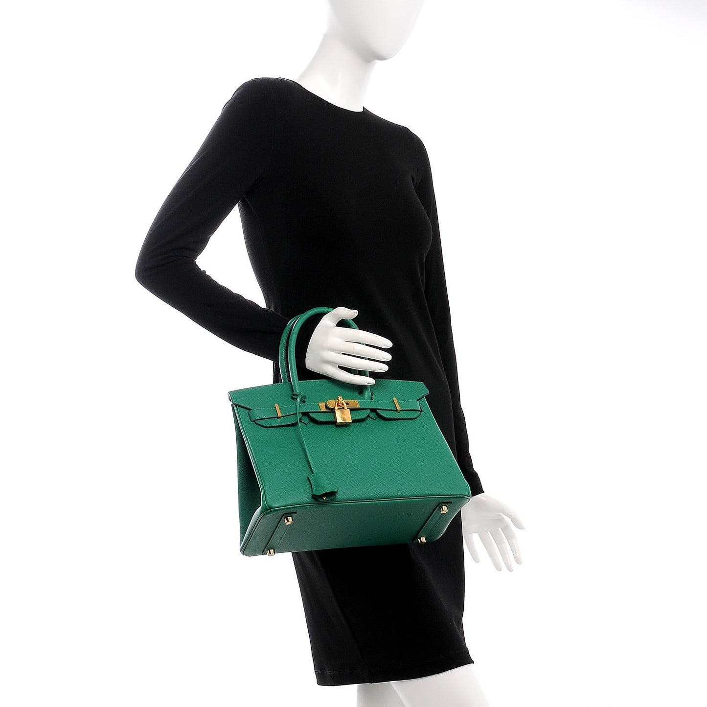 Epsom Birkin 30 Vert Vertigo