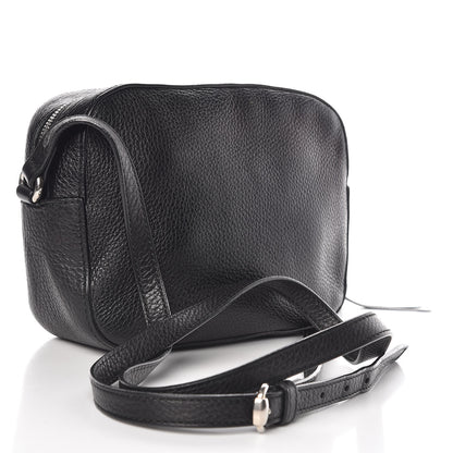 Gucci Pebbled Calfskin Studded Small Soho Disco Bag Black 3 of 11