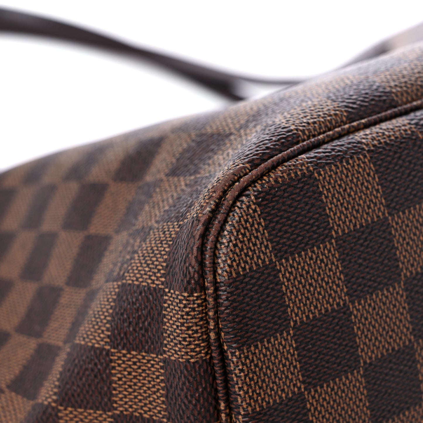 Damier Ebene Neo Neverfull MM Rose Ballerine