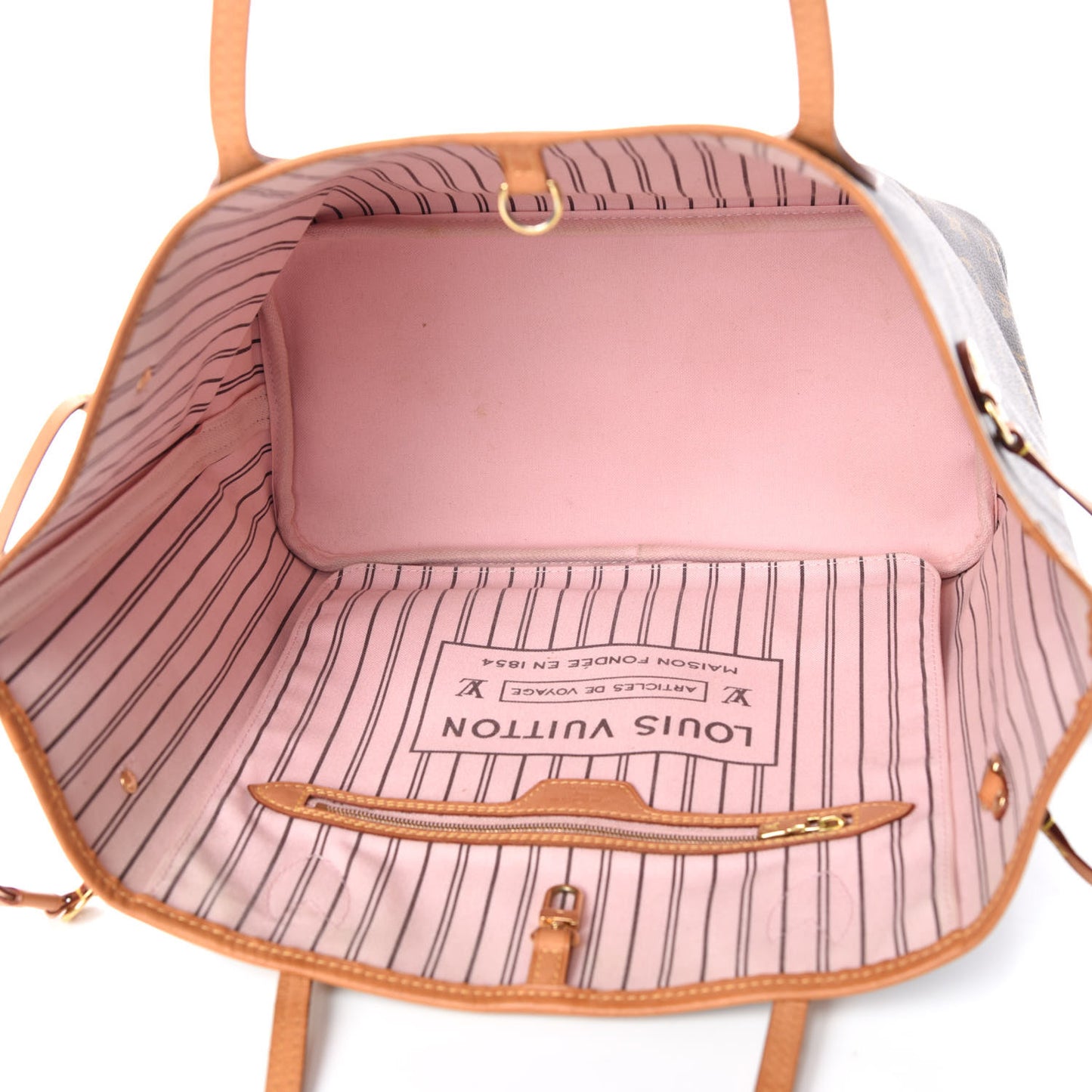 Monogram Neo Neverfull MM Rose Ballerine