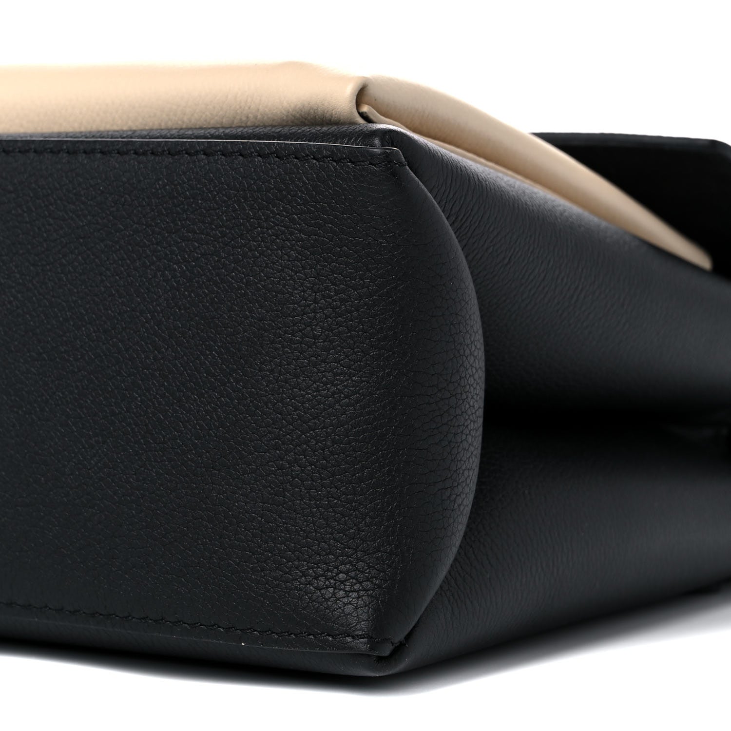 Louis Vuitton Soft Calfskin My Lockme Top Handle Vanille Black 8 of 13