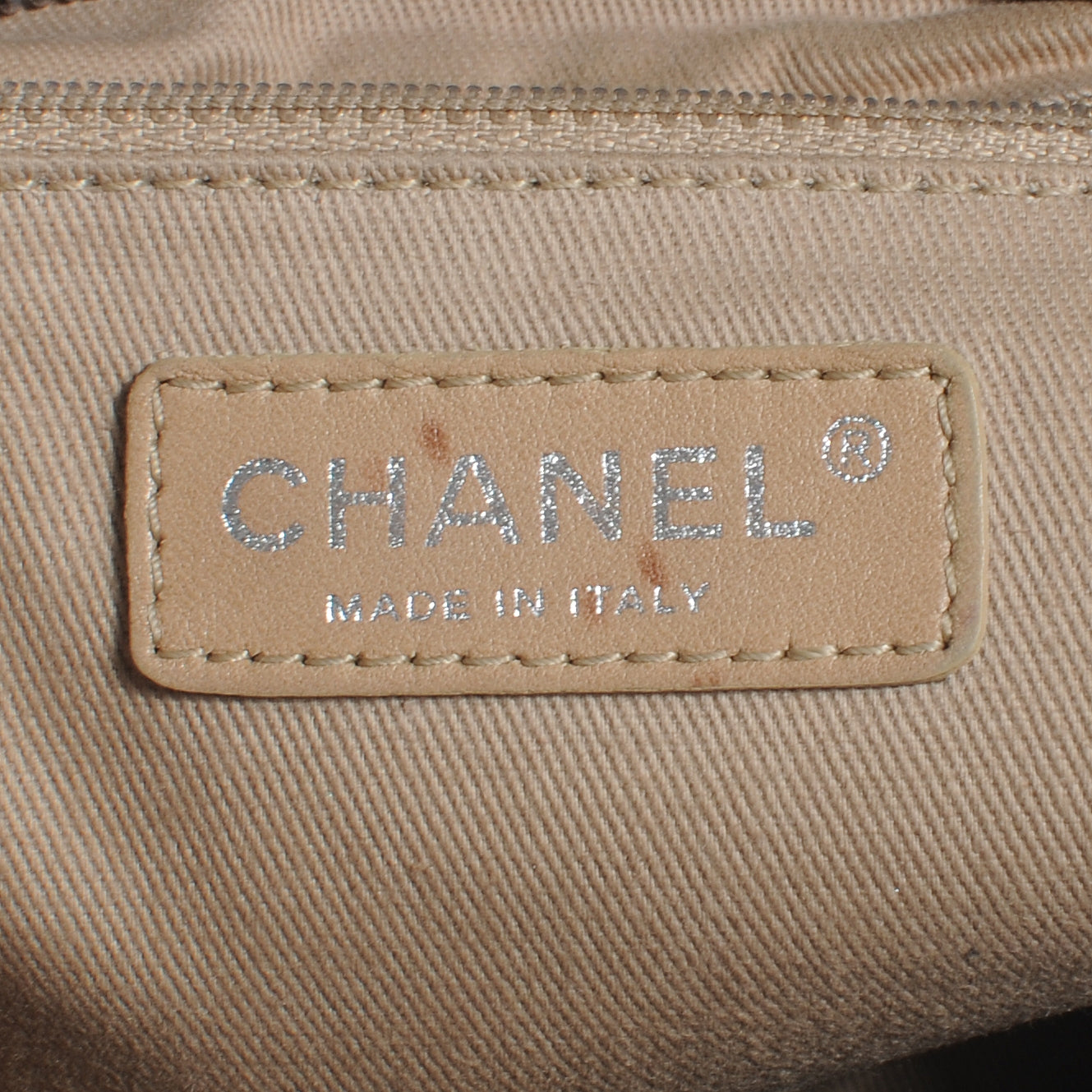 Chanel Calfskin Small Diamond Stitch Tote Brown 6 of 7